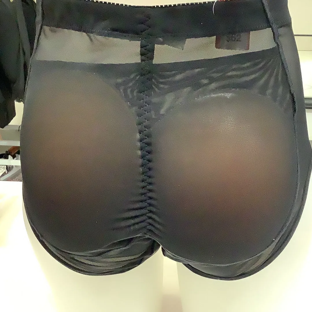 7010 Silicone Butt Pads Fake Buttocks Shaper Panty with Tummy Control Butt Shape & Lift
