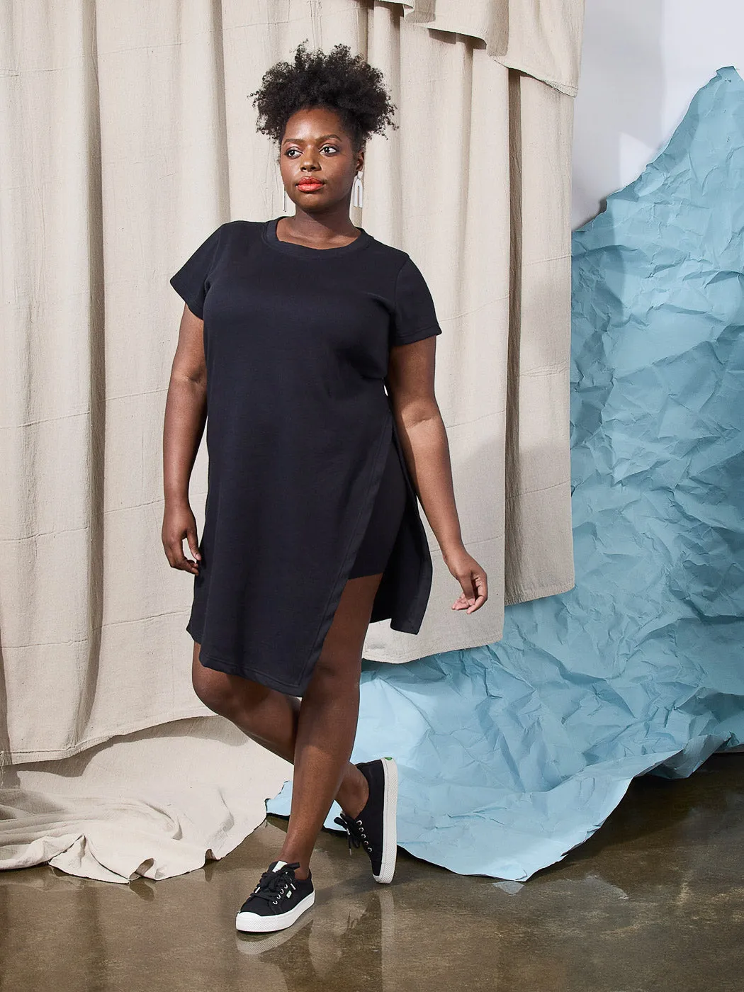 Alabaster Knit Top - Crew Pattern