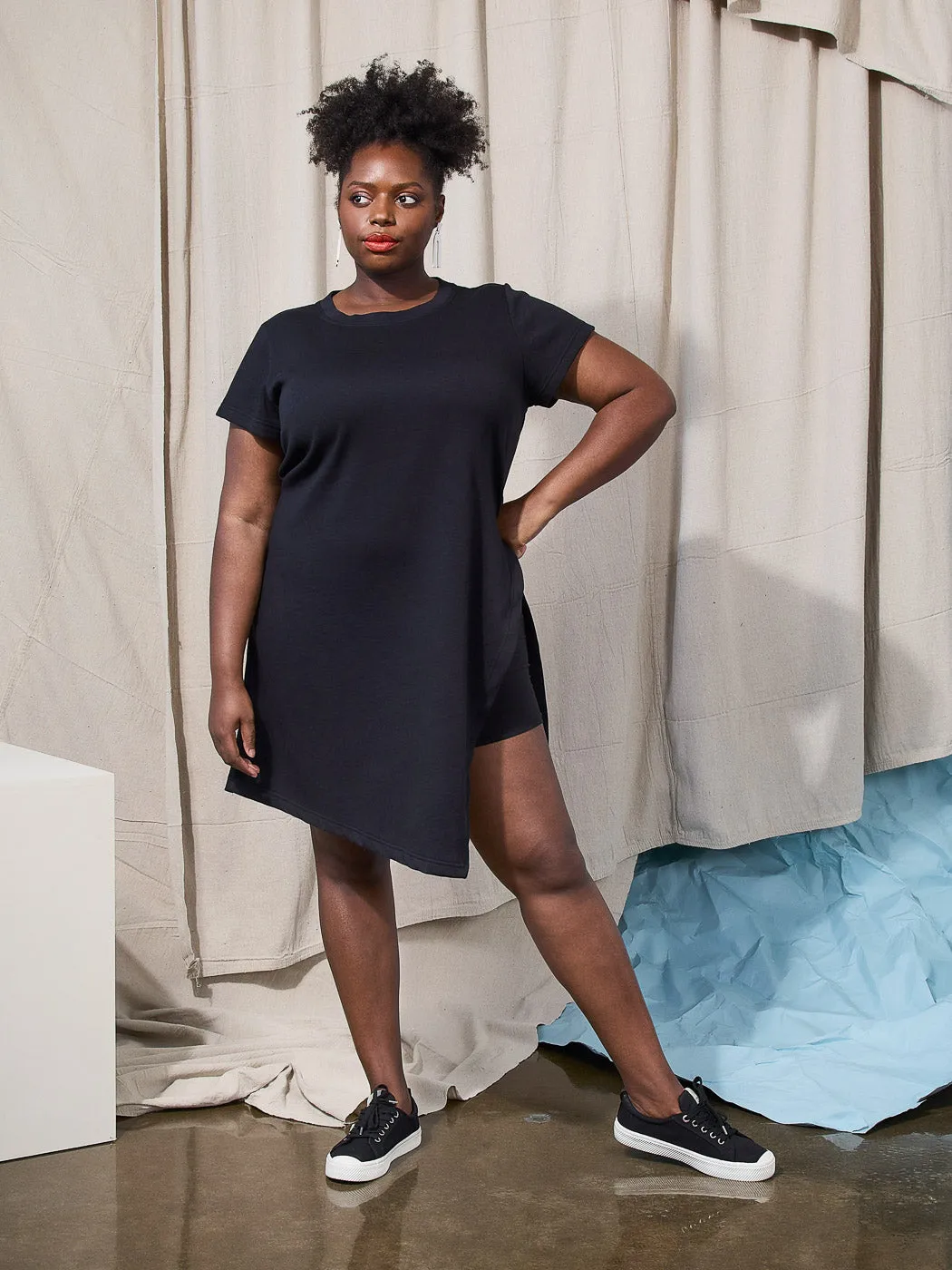 Alabaster Knit Top - Crew Pattern