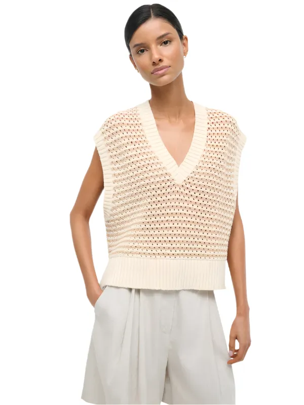 Americana Sweater in Breeze Creme