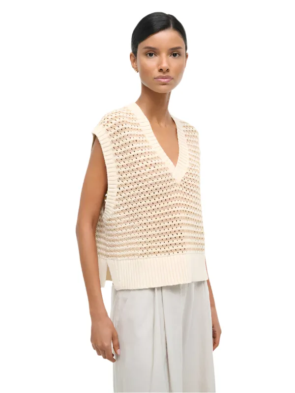 Americana Sweater in Breeze Creme