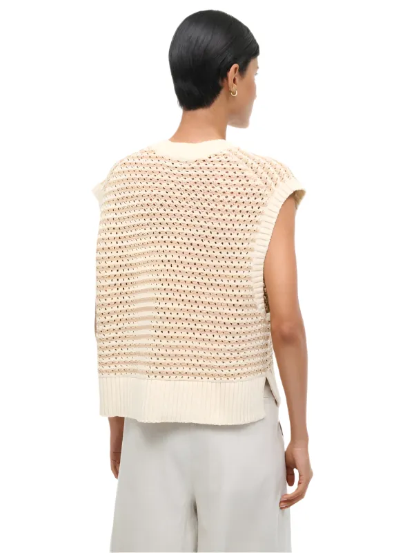 Americana Sweater in Breeze Creme
