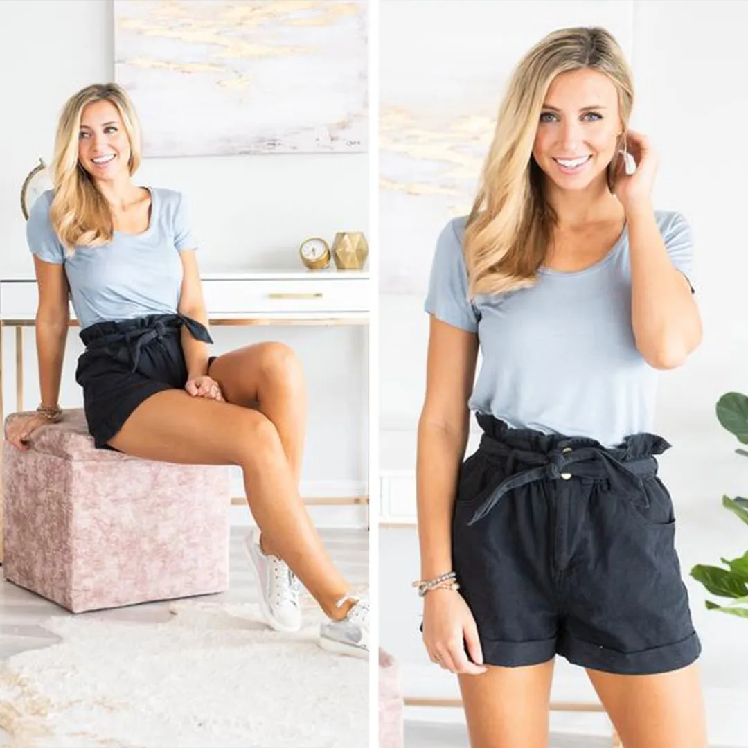 Arms Wide Open Smoke Gray Top