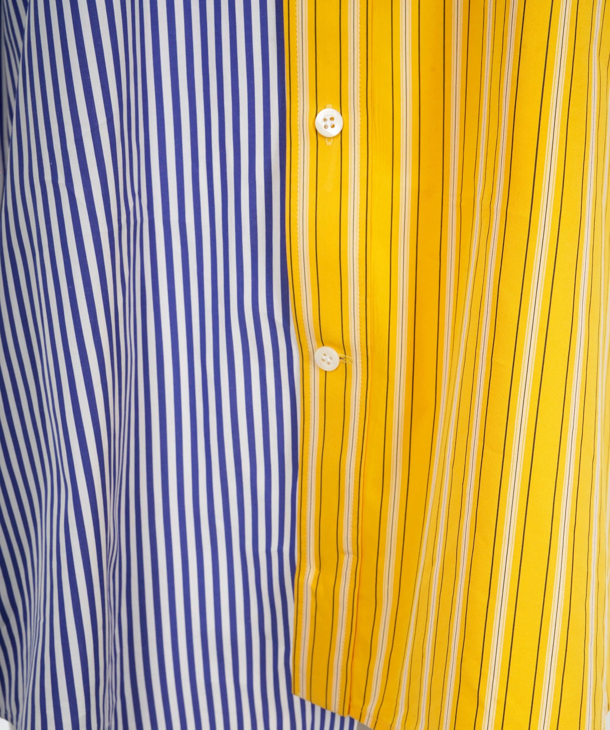 Balenciaga Duo Colour Pinstripe Shirt SIze Small ALL0435