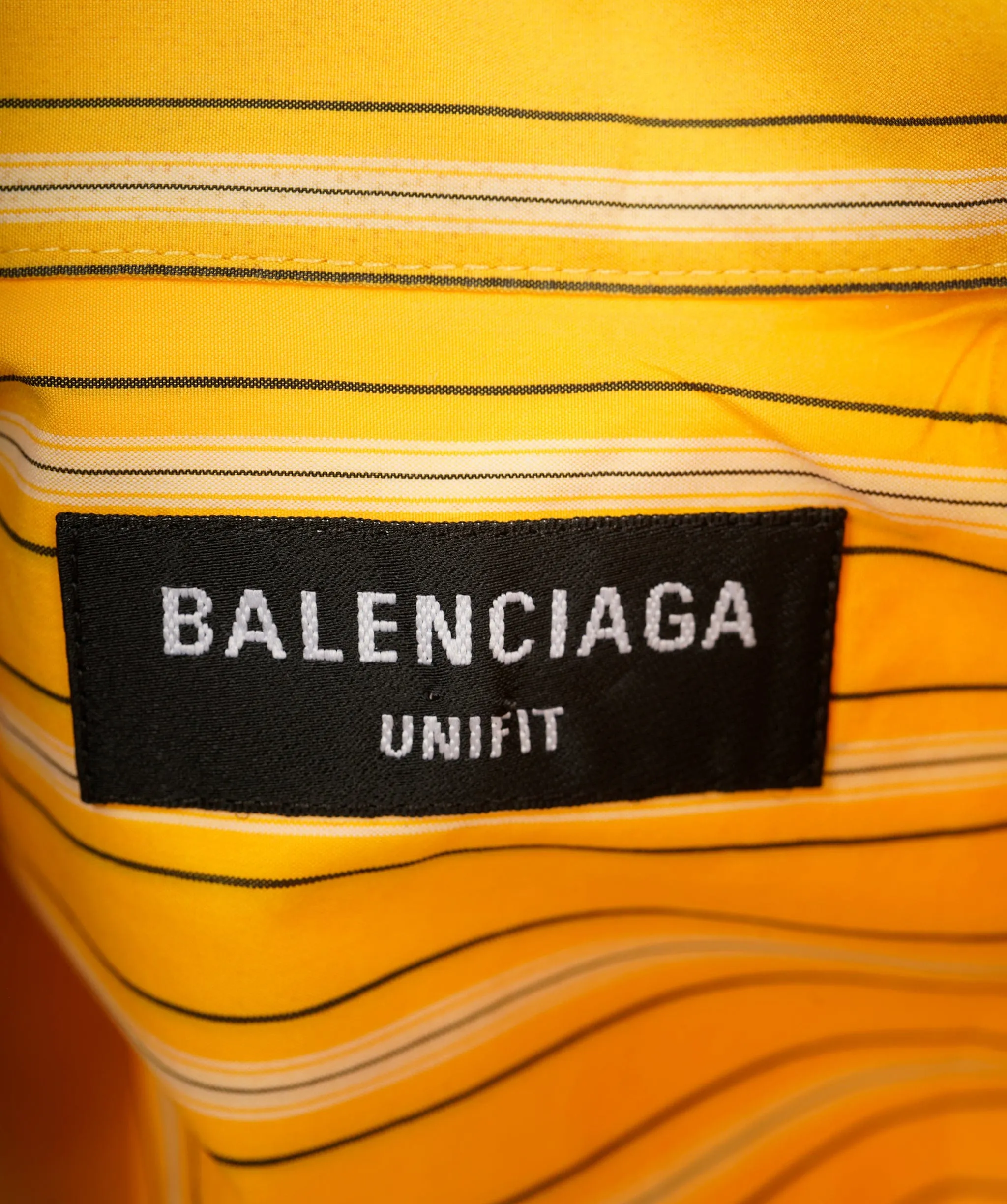 Balenciaga Duo Colour Pinstripe Shirt SIze Small ALL0435