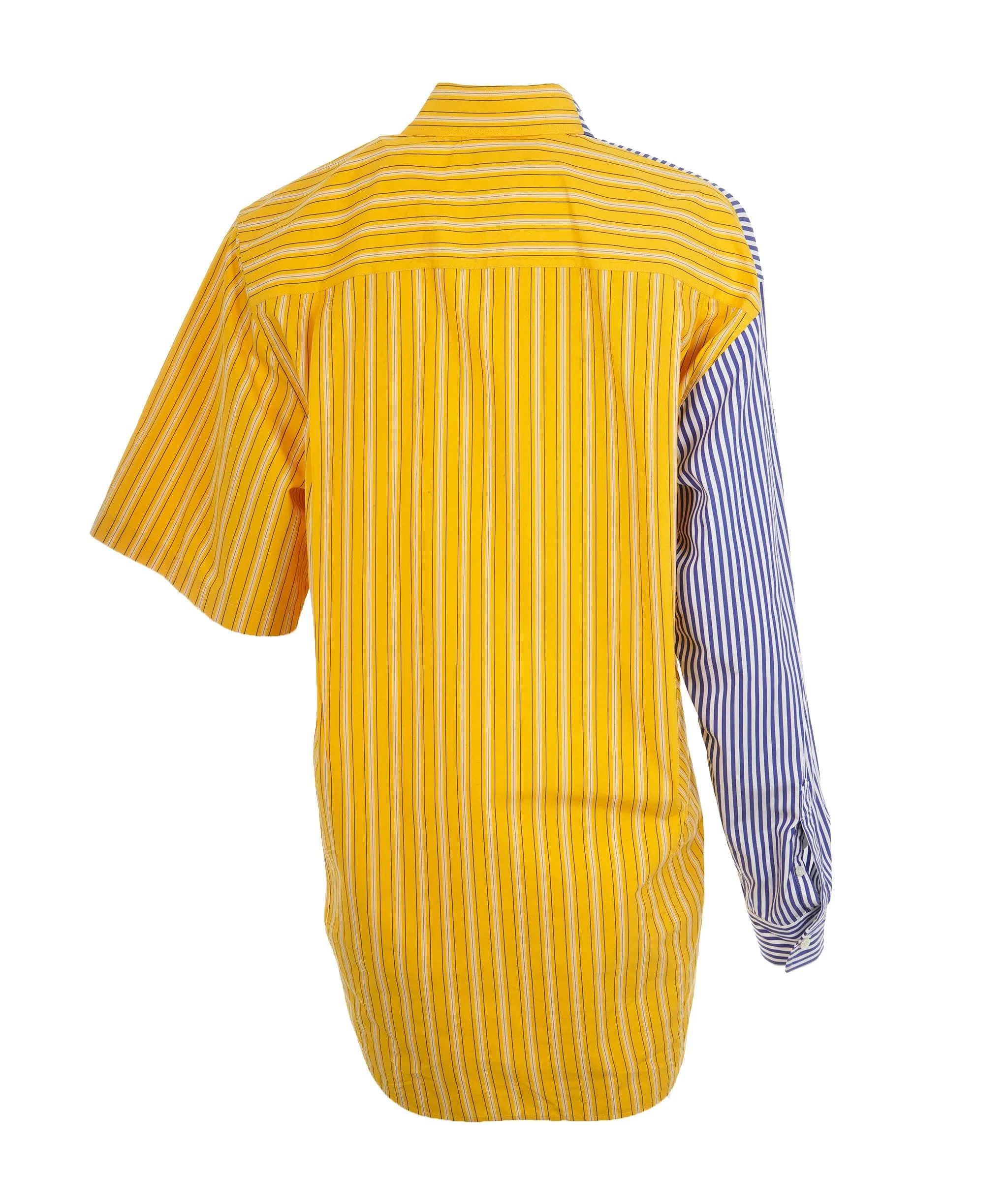 Balenciaga Duo Colour Pinstripe Shirt SIze Small ALL0435