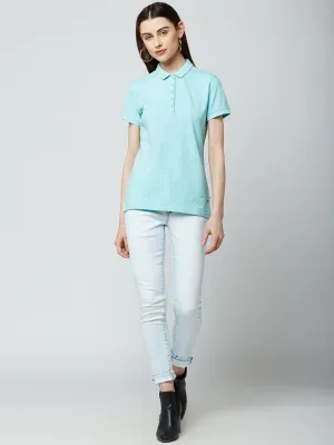 Blue Solid Jeans