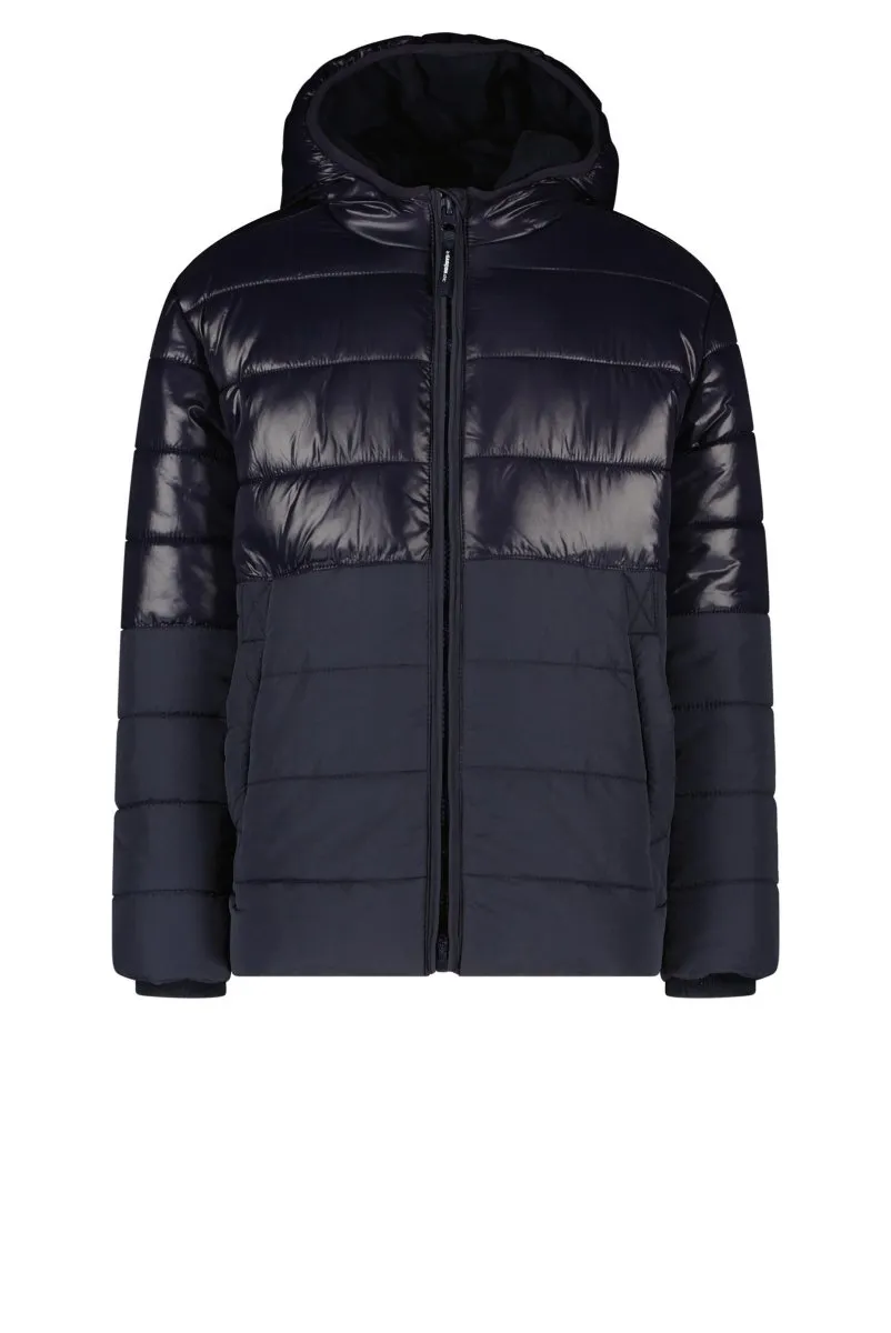 BRO two-tone & big pocket coat