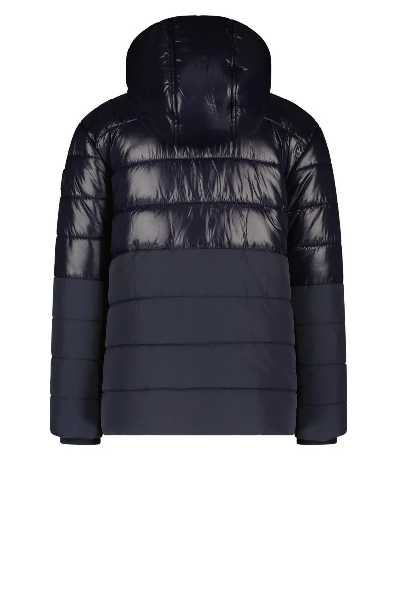 BRO two-tone & big pocket coat