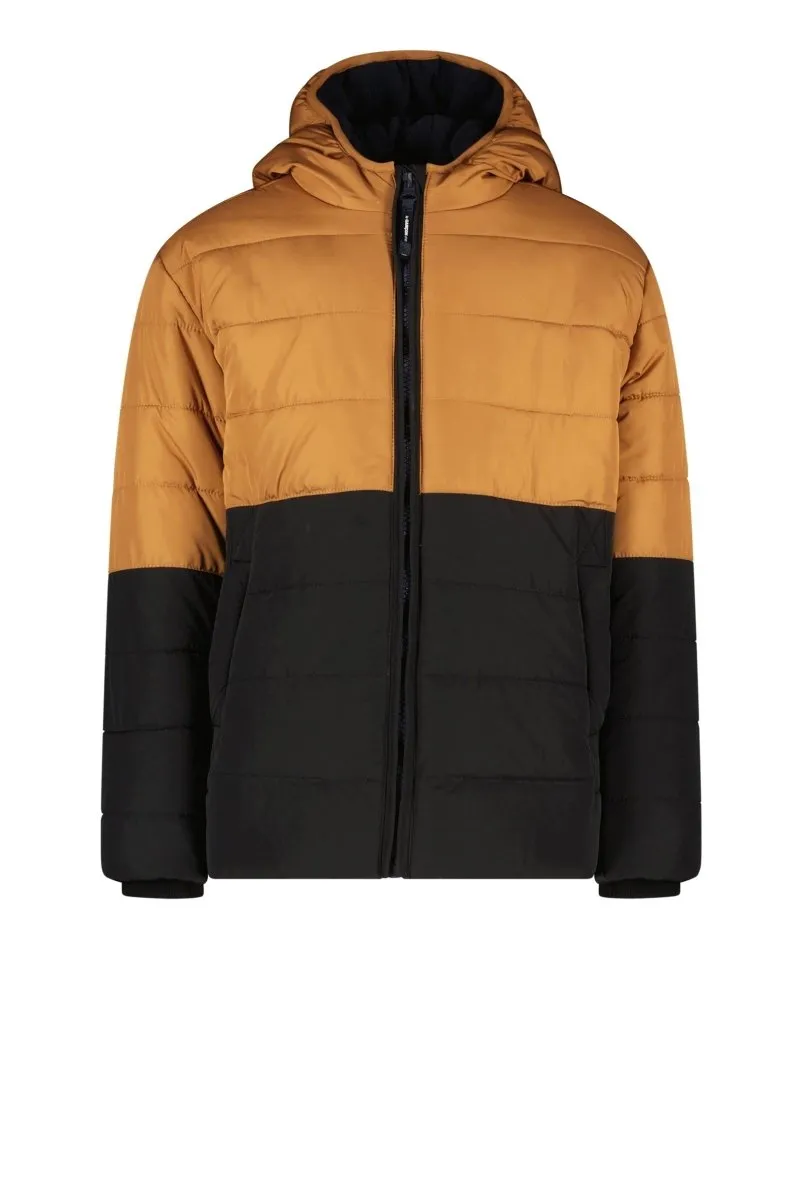 BRO two-tone & big pocket coat