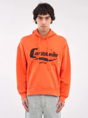 Caribbean Wrinkled Hoodie (242-6025-J024-SUNSET-ORANGE)