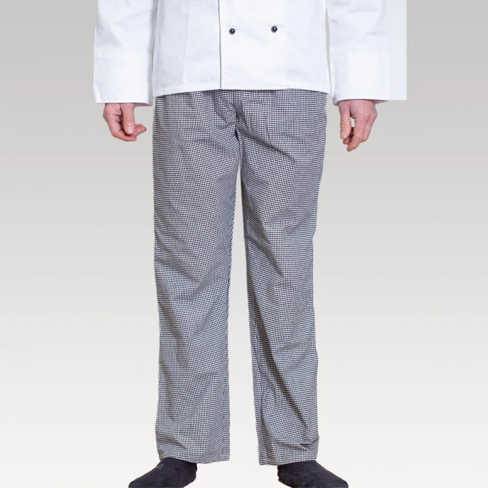Chef Pants - 2XL (Black/White)