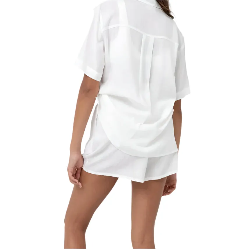 Classic Beach Short - White