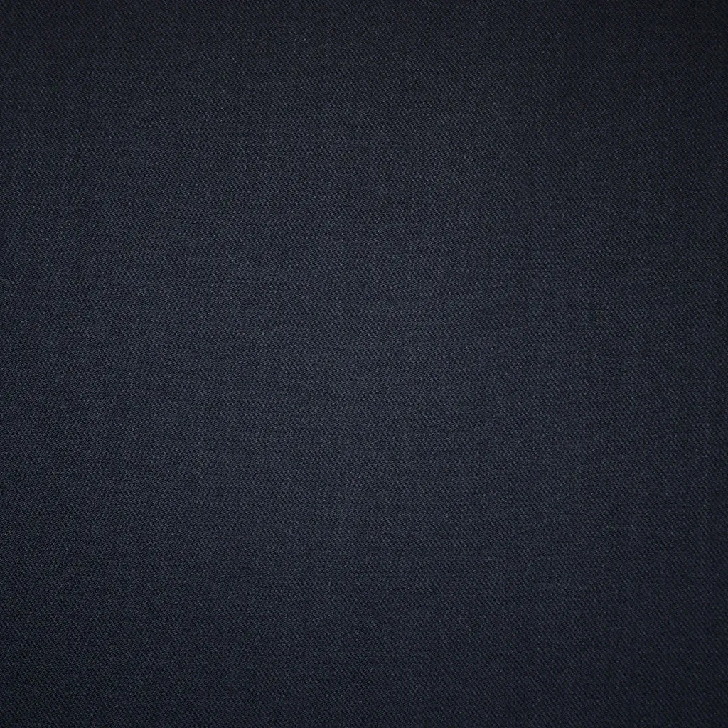 Classic Mid Weight Gabardine Suiting Midnight Blue SY