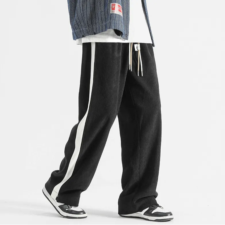 Corduroy Wide-Leg Trousers