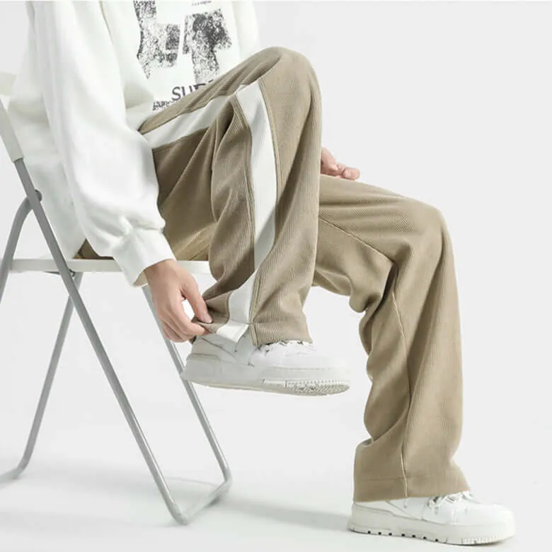 Corduroy Wide-Leg Trousers