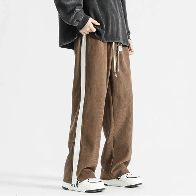 Corduroy Wide-Leg Trousers