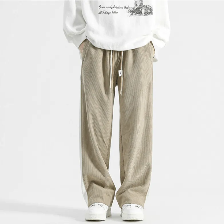 Corduroy Wide-Leg Trousers