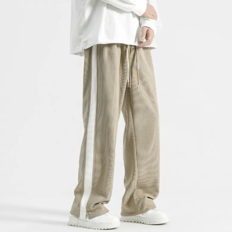 Corduroy Wide-Leg Trousers