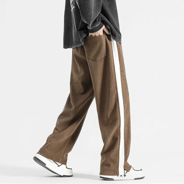 Corduroy Wide-Leg Trousers