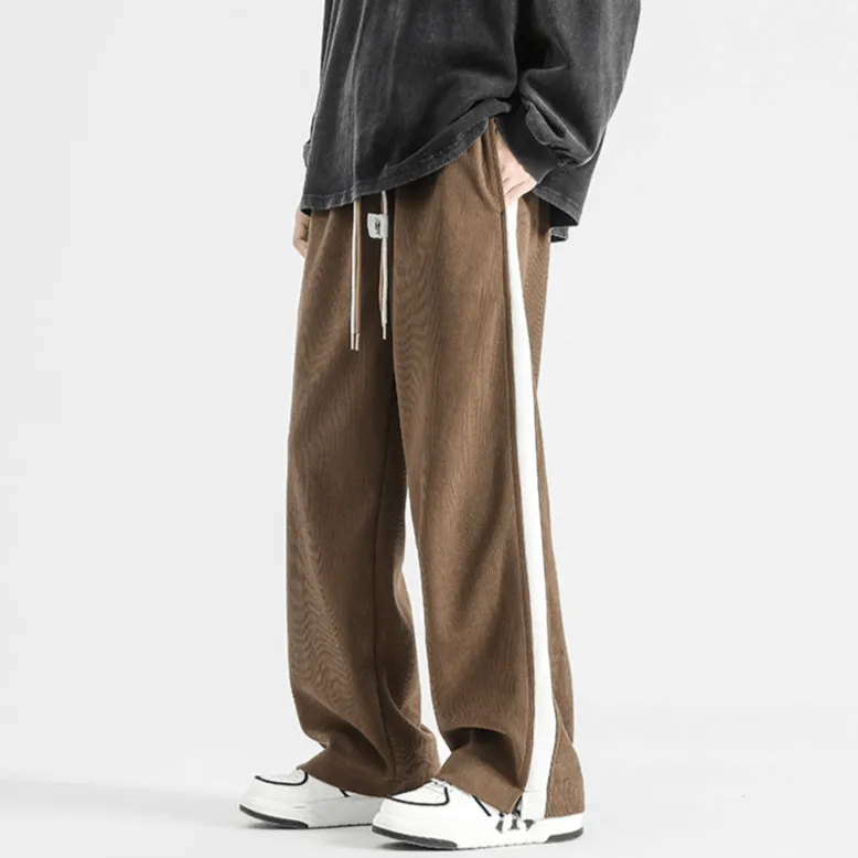 Corduroy Wide-Leg Trousers