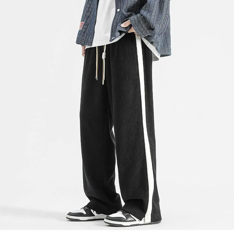 Corduroy Wide-Leg Trousers