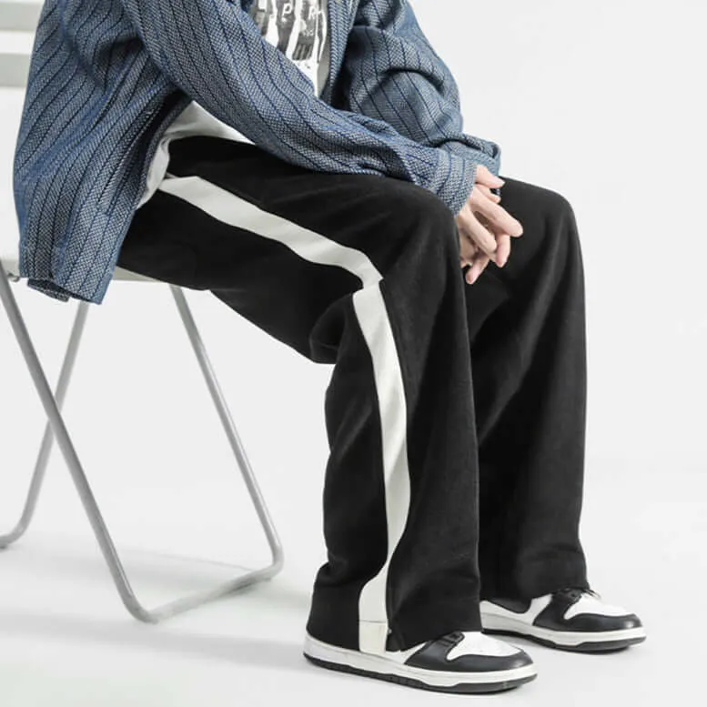 Corduroy Wide-Leg Trousers