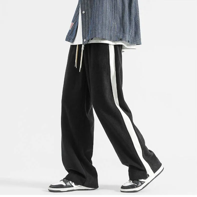 Corduroy Wide-Leg Trousers