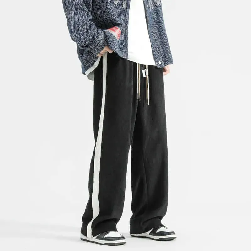 Corduroy Wide-Leg Trousers