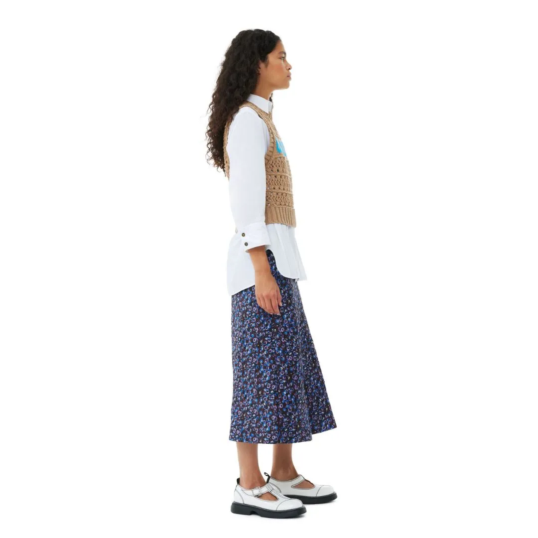 Cotton Rope Short Vest (Tiger's Eye)