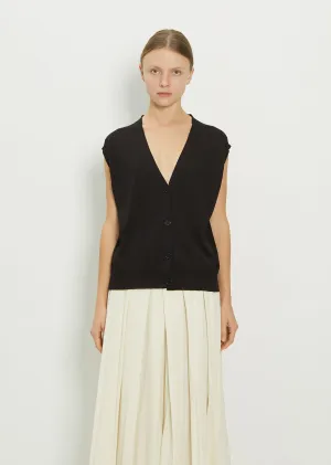 Cotton V-Neck Vest