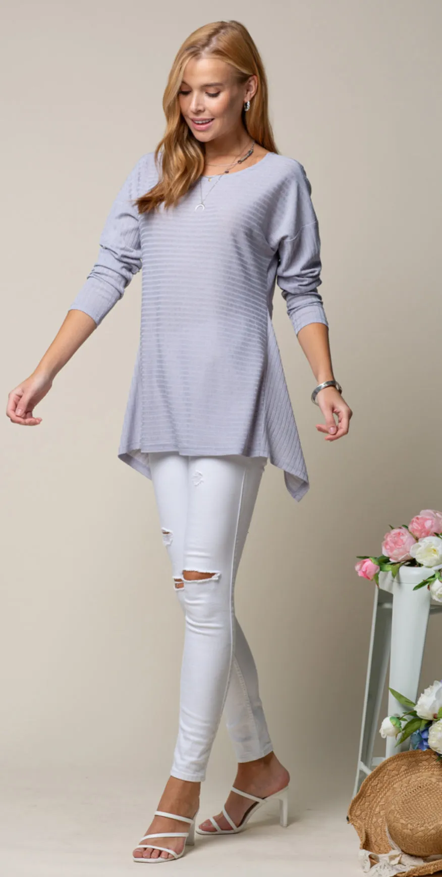 Cozy Knot Long Sleeve Top