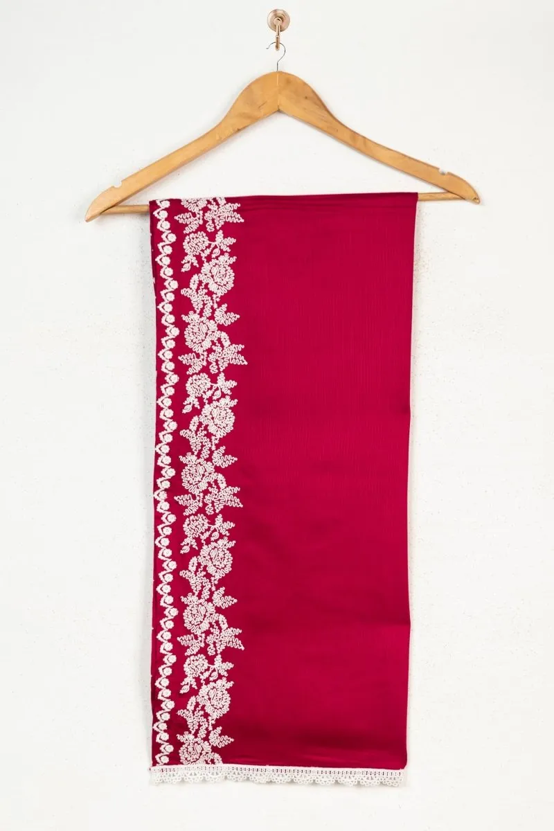 Cross Stitch Cotton Satin Raspberry Crème