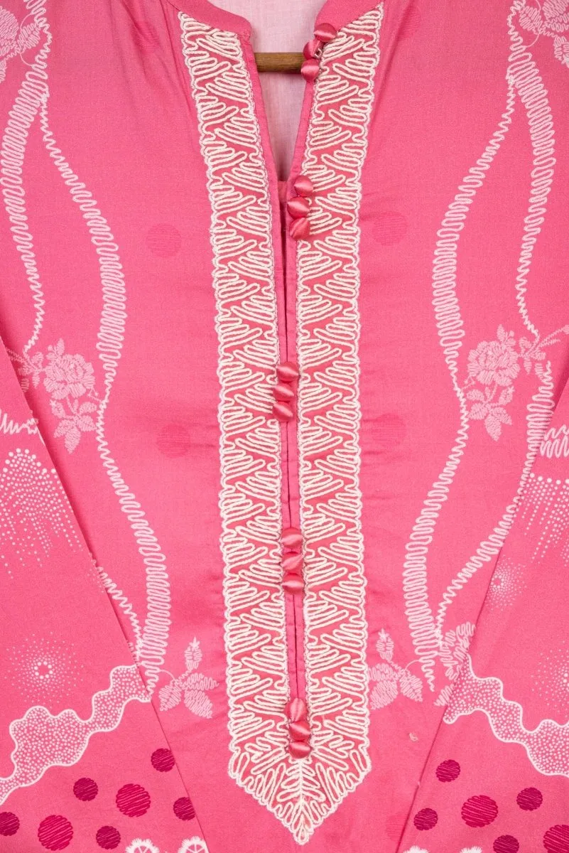 Cross Stitch Cotton Satin Raspberry Crème