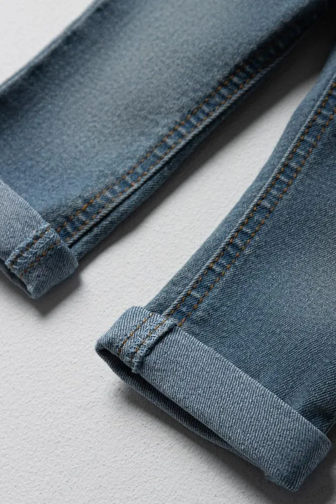 Denim With Braces