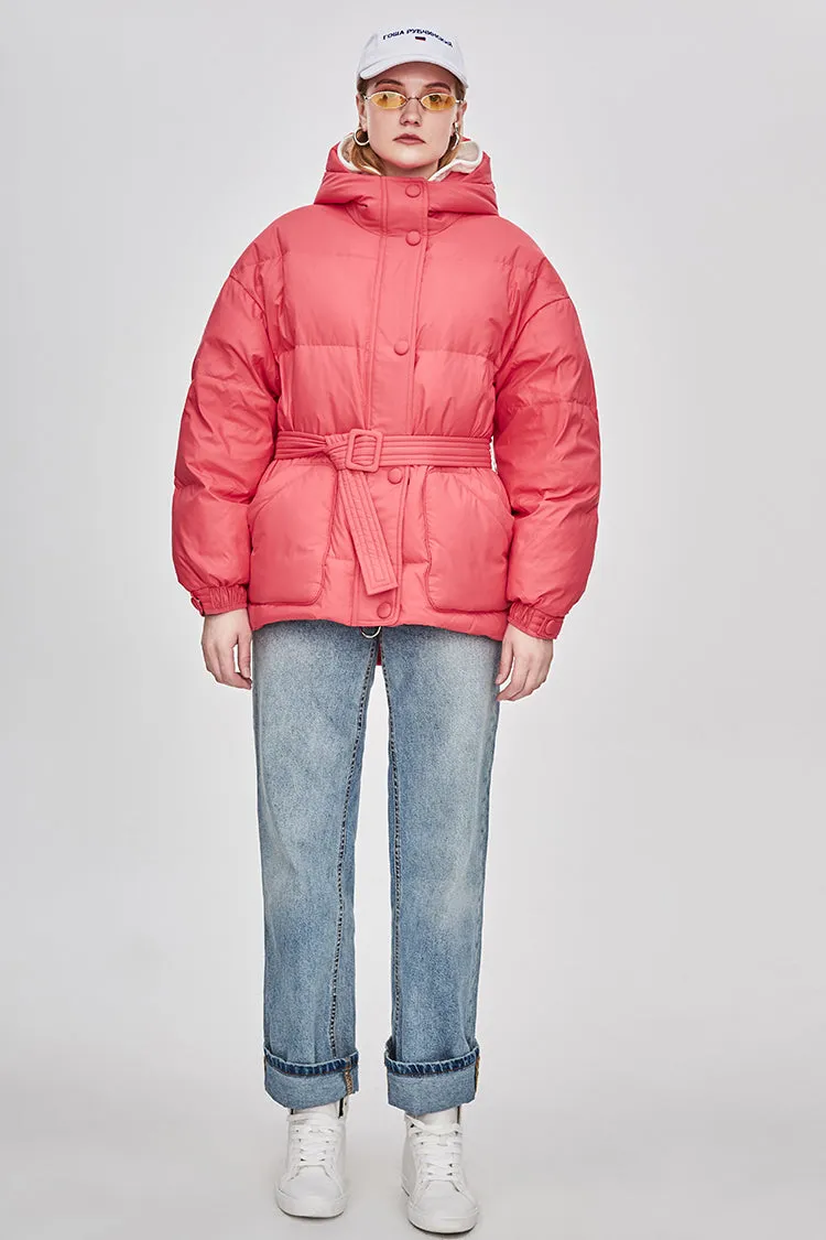 Doudoune Femme Ceinturée "Street Chic"