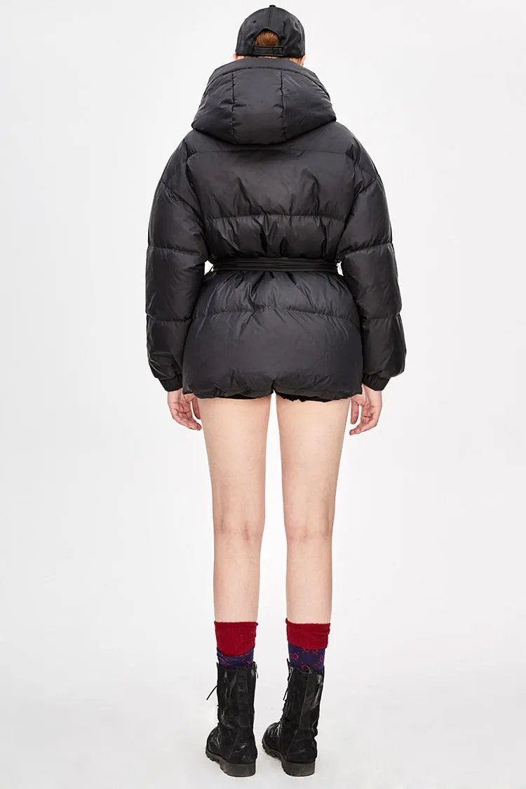 Doudoune Femme Ceinturée "Street Chic"