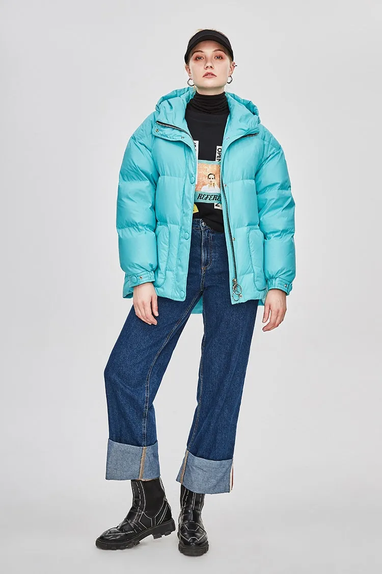 Doudoune Femme Ceinturée "Street Chic"