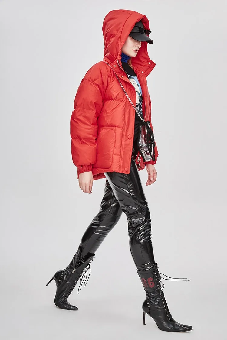 Doudoune Femme Ceinturée "Street Chic"