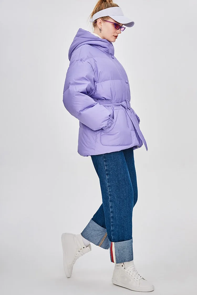 Doudoune Femme Ceinturée "Street Chic"