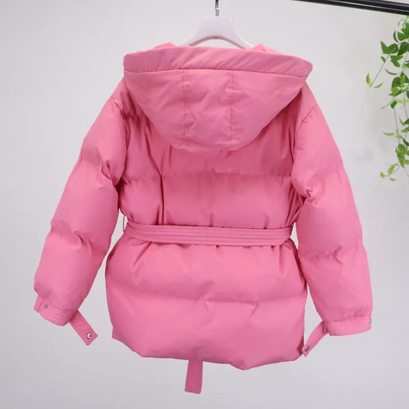 Doudoune Femme Ceinturée "Street Chic"