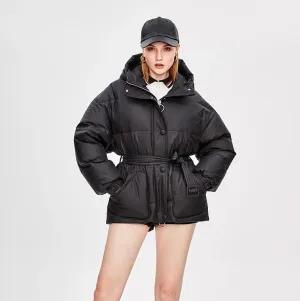 Doudoune Femme Ceinturée "Street Chic"