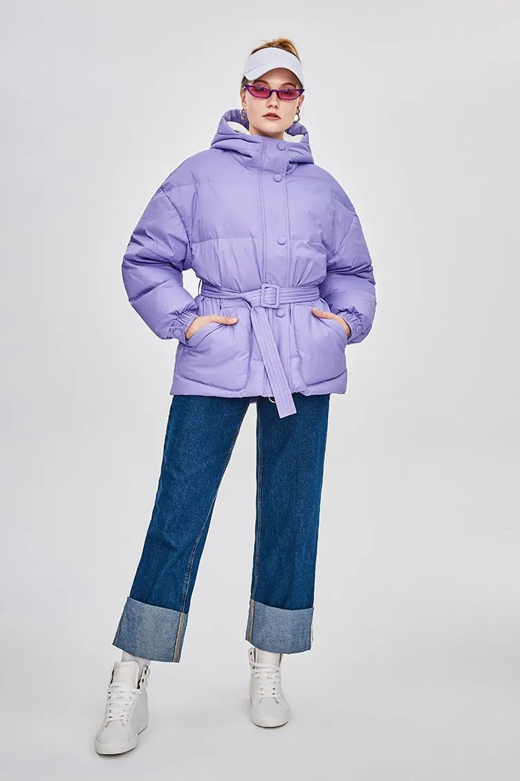 Doudoune Femme Ceinturée "Street Chic"