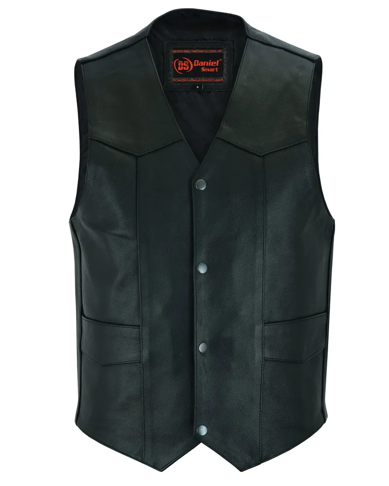 DS110 Traditional Single Back Panel Smart Access Pocket Vest