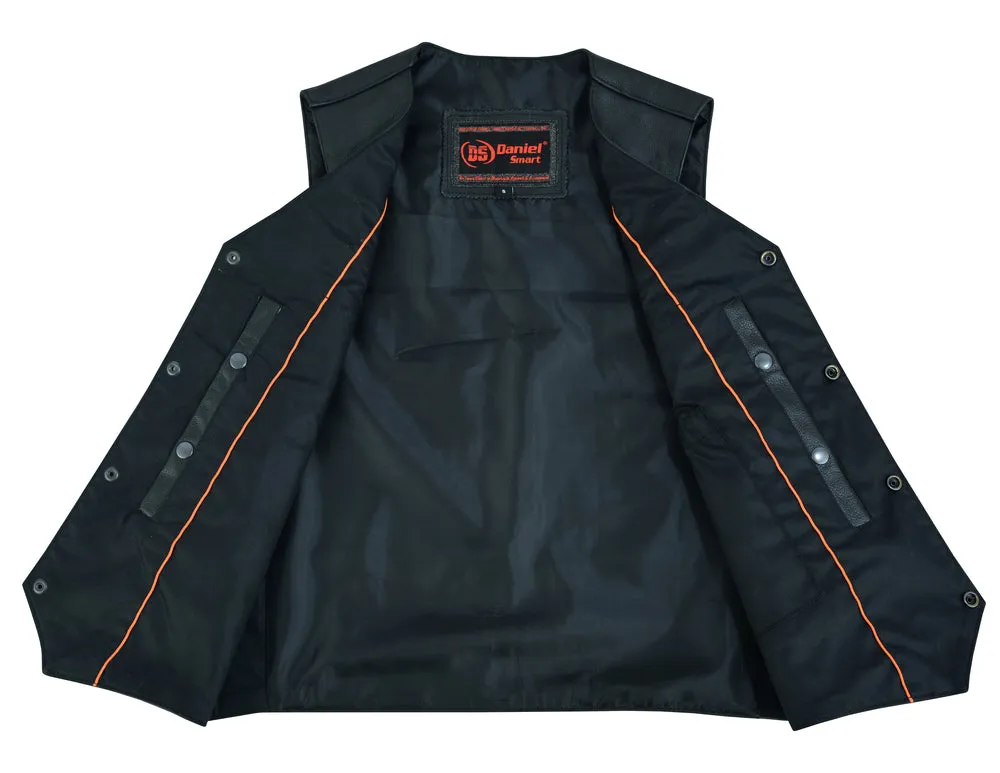 DS110 Traditional Single Back Panel Smart Access Pocket Vest