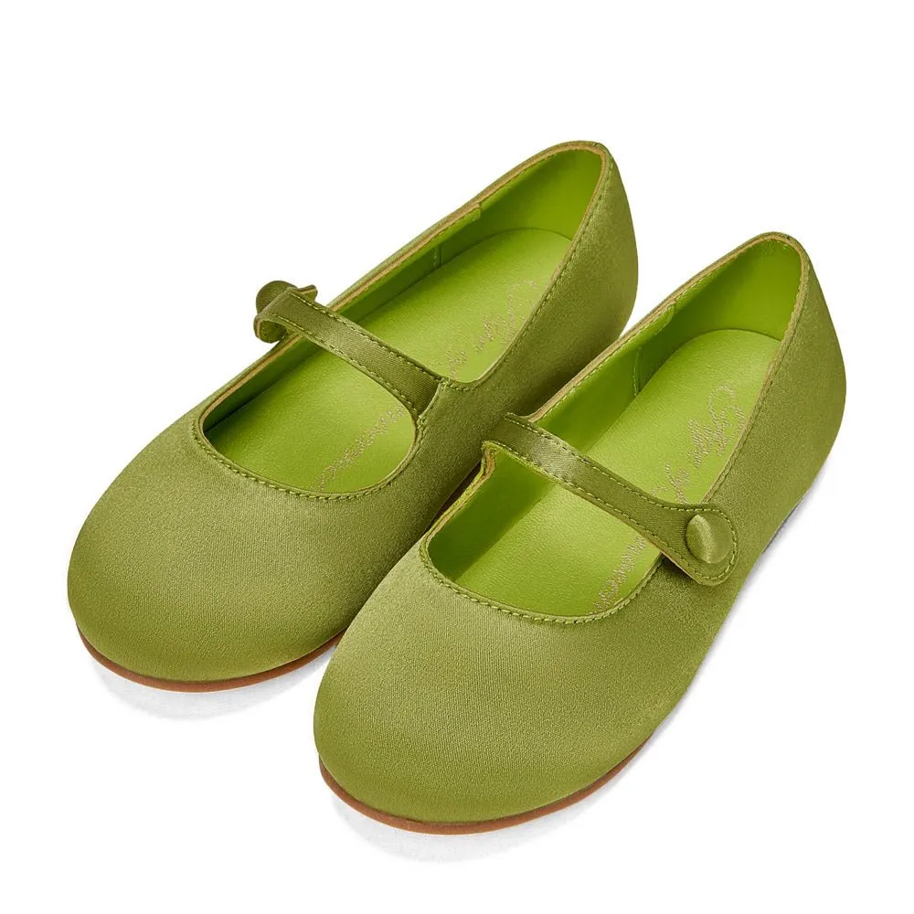 Elin Satin Green
