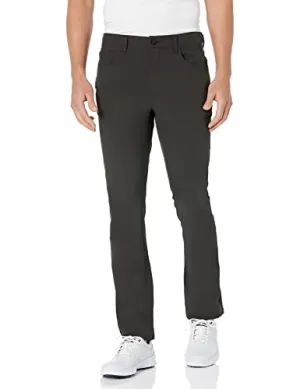 EverPlay 5-Pocket Golf Pant (Waist Size 30 - 56 Big & Tall), Black Heather 2, 38W x 32L
