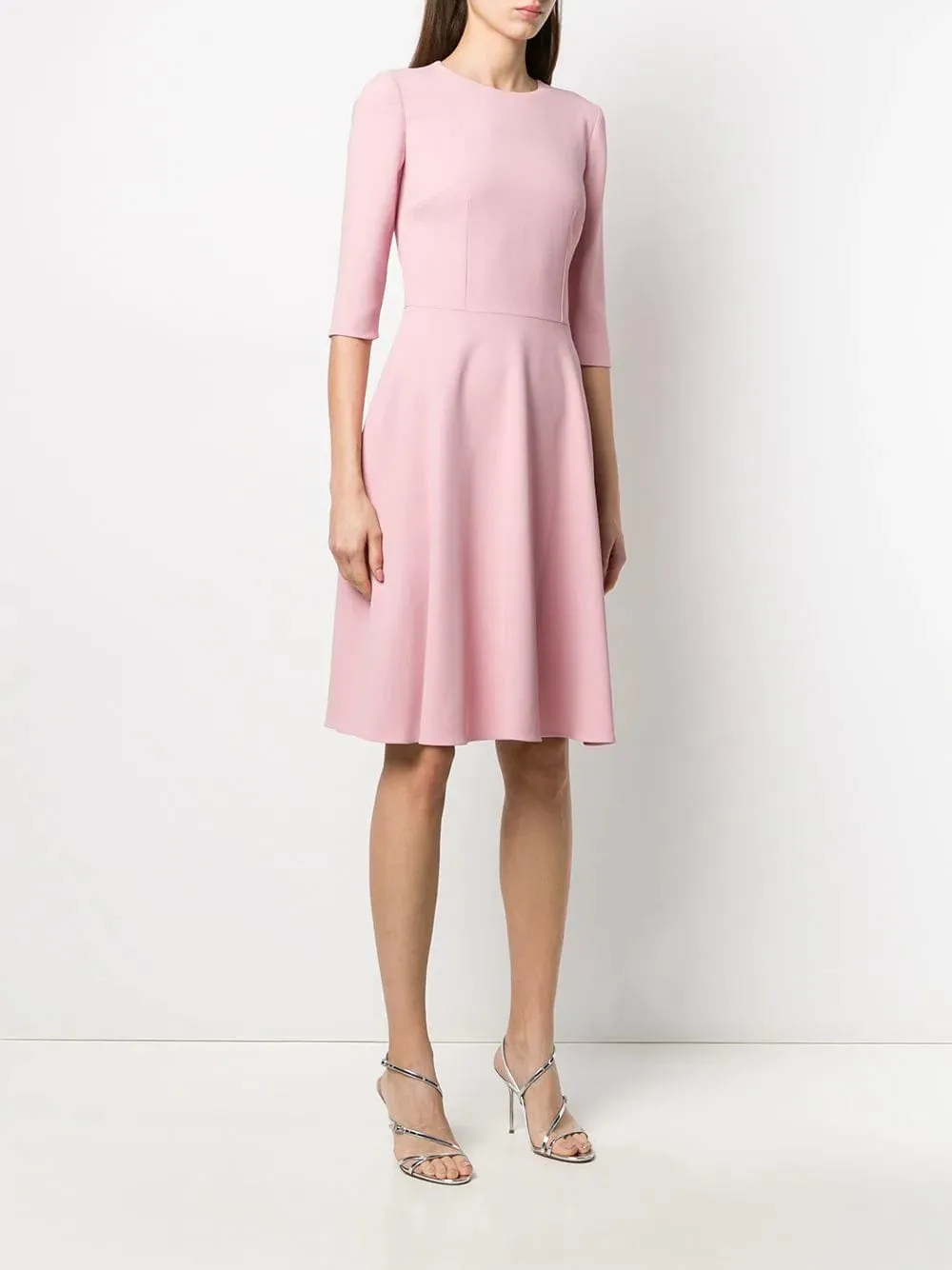 Flared Midi Dress