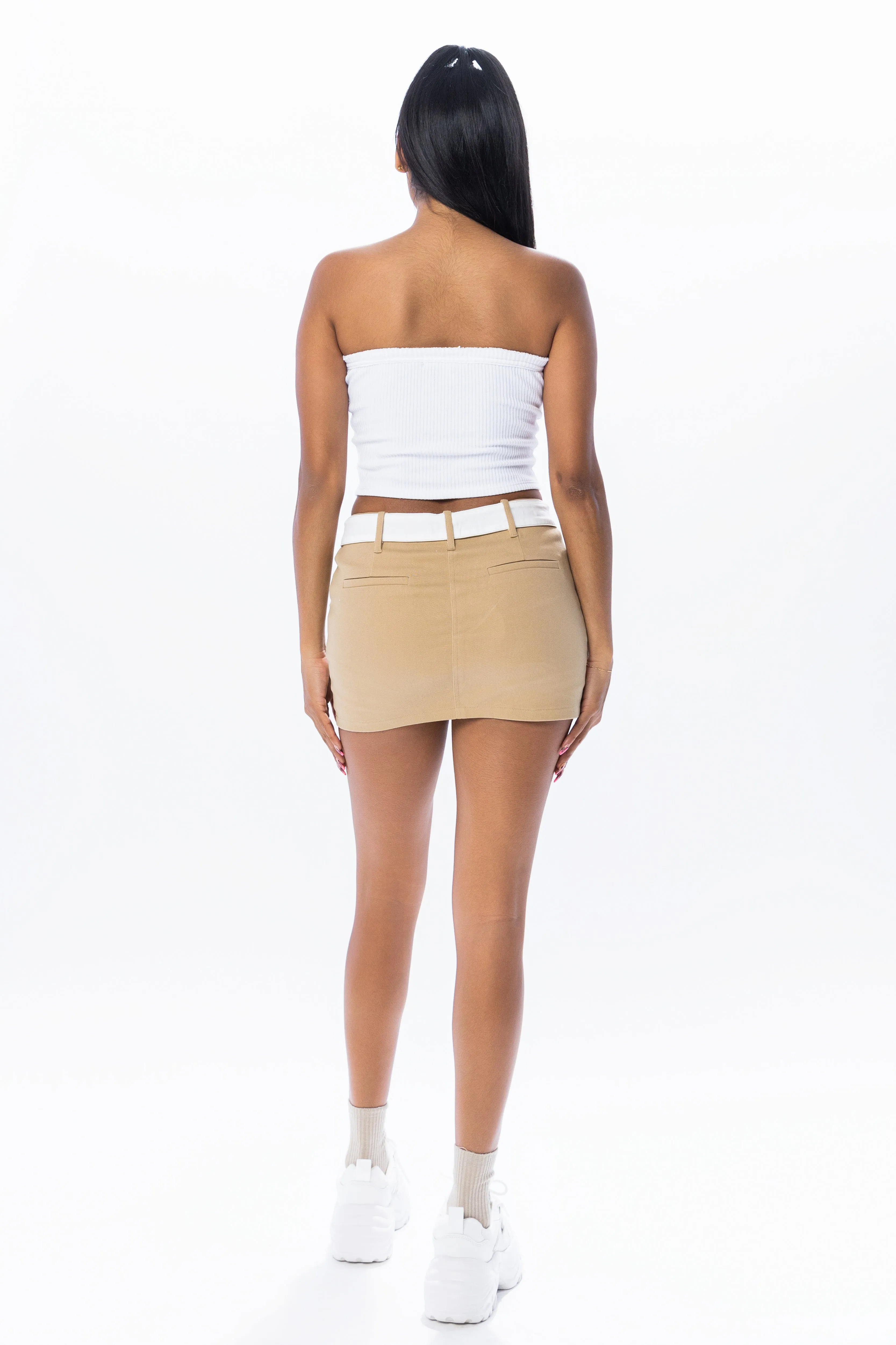 FLIPPED WAISTBAND SKORT