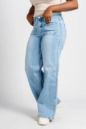 Flying Monkey high rise patch pocket jeans Apus